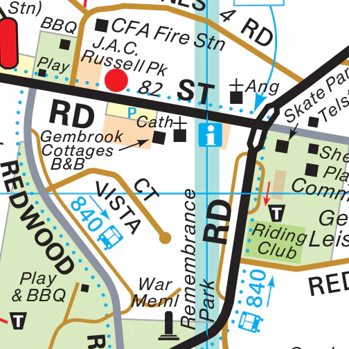 Melway Cardinia Council WallMap - Image 2