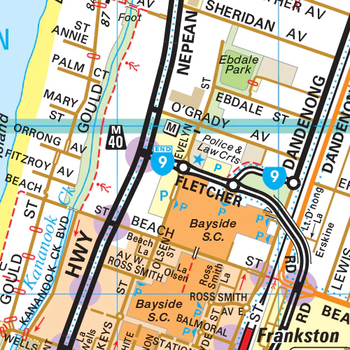 Melway Frankston Council WallMap - Image 2