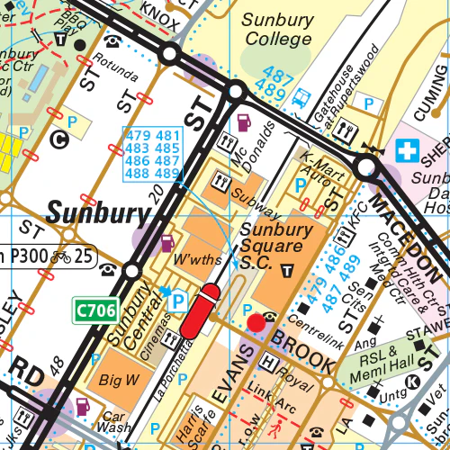 Melway Hume Council WallMap - Image 2