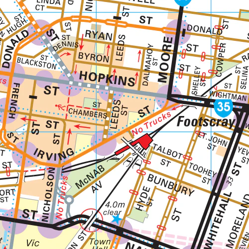 Melway Maribyrnong Council WallMap - Image 2
