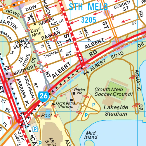 Melway Port Phillip Council WallMap - Image 2