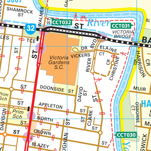 Melway Yarra City Council WallMap - Image 2